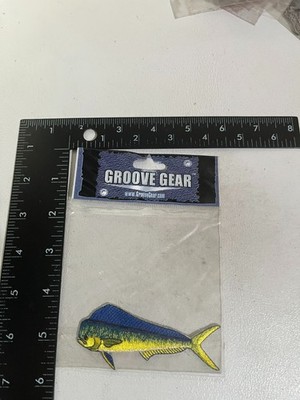 MAHI MAHI DOLPHINFISH Patch (In Original Groovy ''Grove Gear'' Package) T169