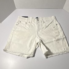 GAP White Denim Cut Off Shorts Women s 24 Reg...