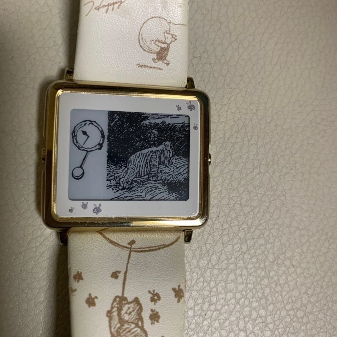 EPSON スマートキャンバス ディズニー クラシックプー Epson Smart Canvas Watch Winnie the Pooh ディズニー プーさん腕時計