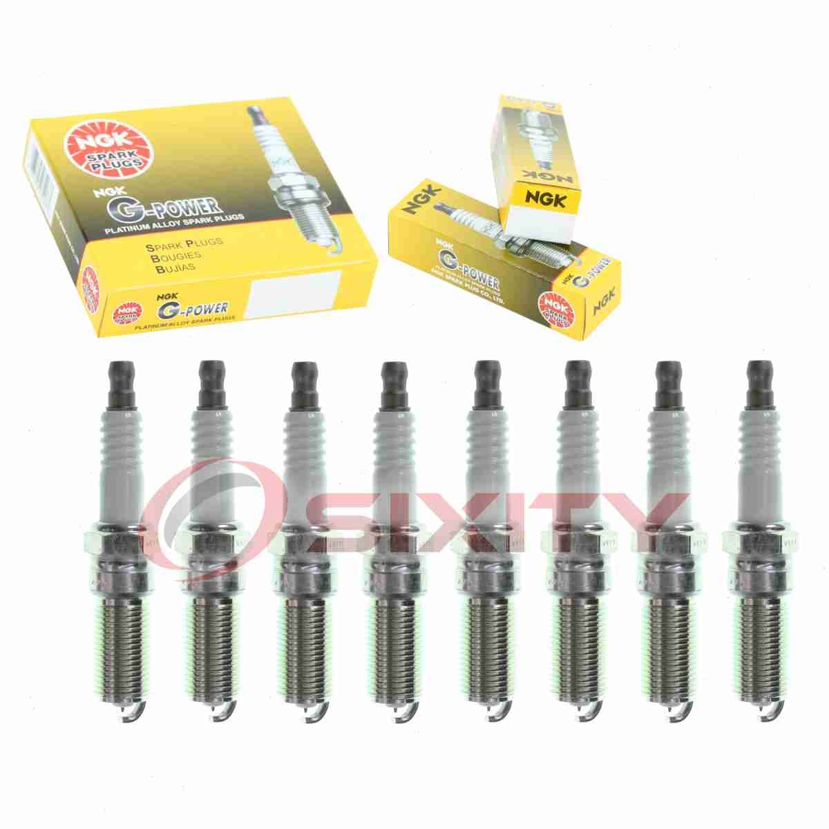 8 pc NGK G-Power Spark Plugs for 2019 Chevrolet Suburban 3500 HD 6.0L V8 td