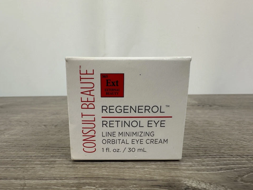 Consult Beaute Regenerol RETINOL EYE Line Minimizing Orbital Eye Cream 1 oz New - Image 2 of 3