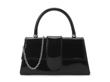 New Women's Clutch Bag Top Handle Faux Leather Evening Shoulder Chain Handbags