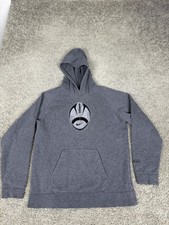 Nike Hoodie Youth XL Gray Football Fleece Pullover Sweatshirt Swoosh 585641-071