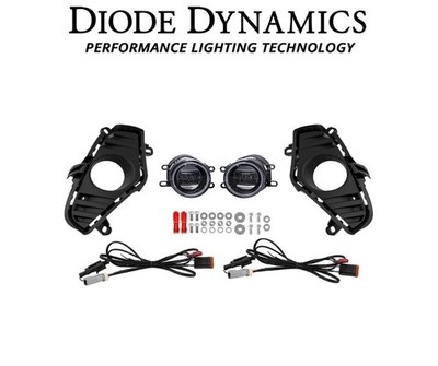 Diode Dynamics Elite White/Amber Backlit Fog Light For 2022-2025 Toyota RAV4