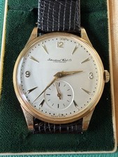 IWC Schaffhausen Vintage Golduhr 585 / 14K Go...