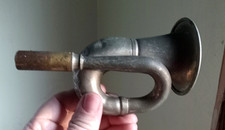 VINTAGE CAR OR BICYCLE BUGLE HORN MARKED AR