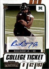 2021 Panini Contenders Draft Picks #176 Rico Bussey Jr. RC Auto - FB