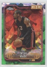 2024-25 Topps Chrome Sapphire Edition Green 12/99 Dwyane Wade #13 HOF 0d2n