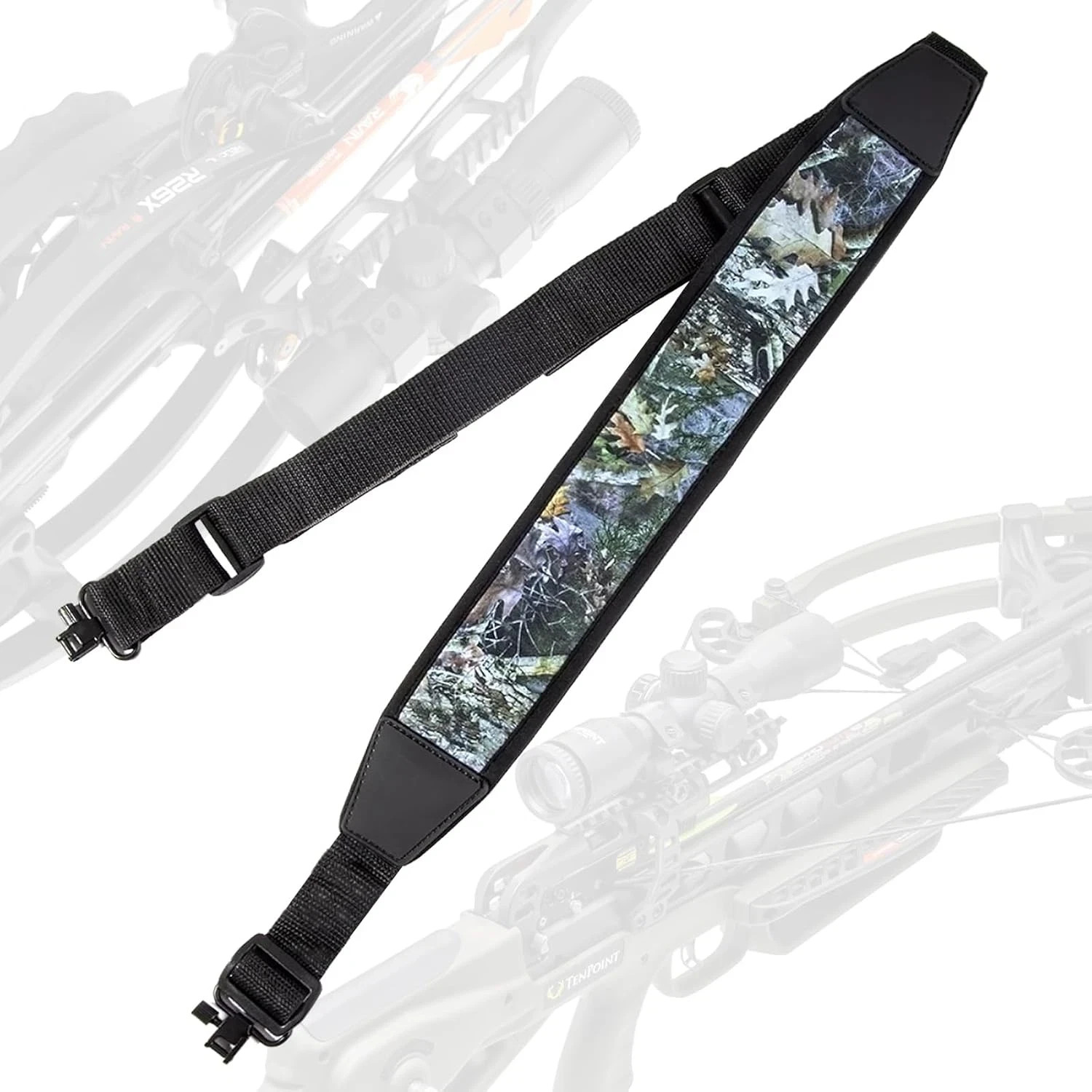 Sling Compatible W/ Barnett Tenpoint Adjustable Neoprene Crossbow Sling
