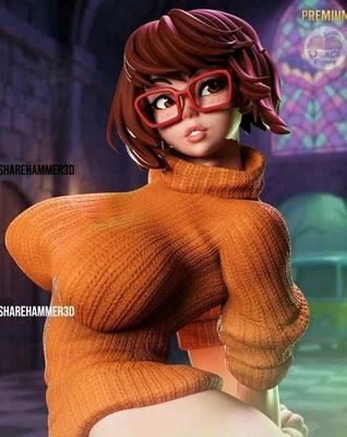 MARVEL DIGITAL Sexy Velma NSFW STL file 3d READY TO PRINT AMAZING Dc