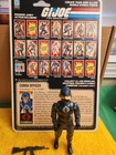 Rare 1982 1983 GI Joe Cobra Officer With Full Explosion File Card 20 Back
