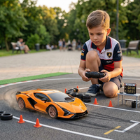 Lamborghini SiáN FKP37 Rc Auto 1:24 Orange 2,4Ghz Ferngesteuert Modell