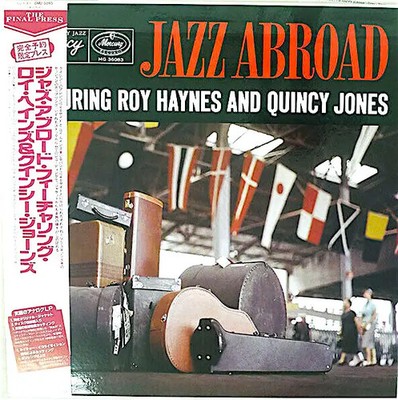 LP Roy Haynes And Quincy Jones Jazz Abroad LIMITED EDITION, MONO, INSERT + OBI