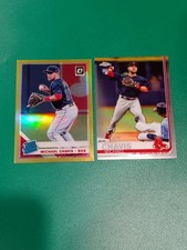 Michael Chavis 2019 Optic Lime Green Prizm RC- 2020 Chrome RC