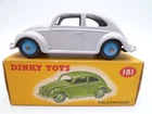 VINTAGE DINKY TOYS 181 VOLKSWAGEN BEETLE OVAL BUG IN ORIGINAL BOX 1956