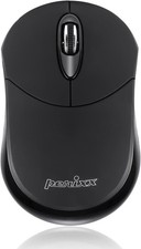 Perixx PERIMICE-802B Wireless Bluetooth Mouse - Portable Pack of 1, Black