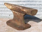 VINTAGE RAILROAD TRACK RAIL IRON HANDMADE ANVIL 30 lbs TRAIN BLACKSMITH TOOL OLD — photo 5