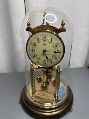 Kieninger and Obergfell Kundo 400 Day Anniversary Clock Glass Dome