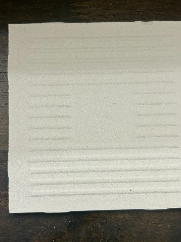 VTG Daltile Desert Bloom Pink Ceramic Tile 4.25" Square Dal Tile Vintage 1970’s - Image 3 of 4