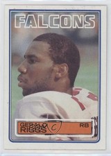1983 Topps Gerald Riggs #25 0j7y