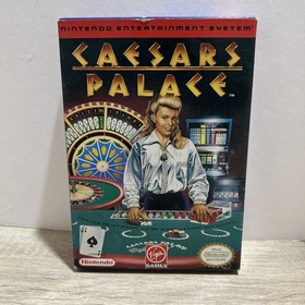 Caesars Palace (Nintendo Entertainment System, NES NEW Complete Never Played!!
