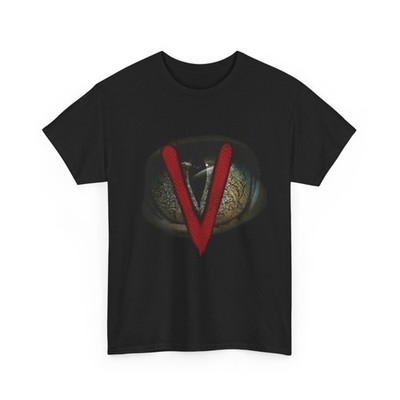 Reptilian Alien Tee, V The Visitors Shirt, 80's TV Series Tee, Retro Sci-Fi Gift