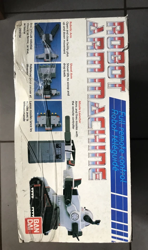 Ancien Robot Arm Machine Bandai Avec Boîte  pour Pièce Vintage Téléguidé - Photo 4/4