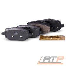 SATZ BREMSBELÄGE HINTEN FÜR CITROEN C4 DS3 OPEL CORSA F MOKKA PEUGEOT 208 2008  