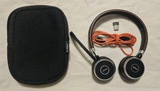 Jabra Evolve 65 Wireless Headset With Soft Case, Dongle, Cable