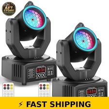 GdjRttk 2PCS 30W Moving Head Light w/ DMX512  Remote Control