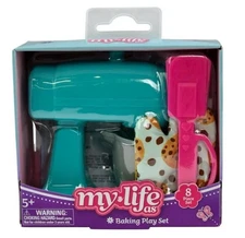 My Life As Baking Cooking Playset Toy Mixer & Accessories for 18 inch Doll