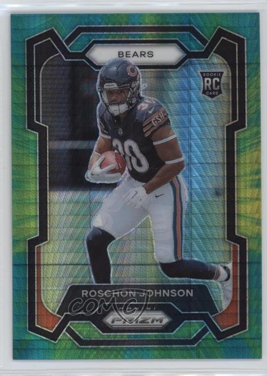 2023 Panini Prizm Rookies Hyper Prizm 145/175 Roschon Johnson #314 Rookie RC