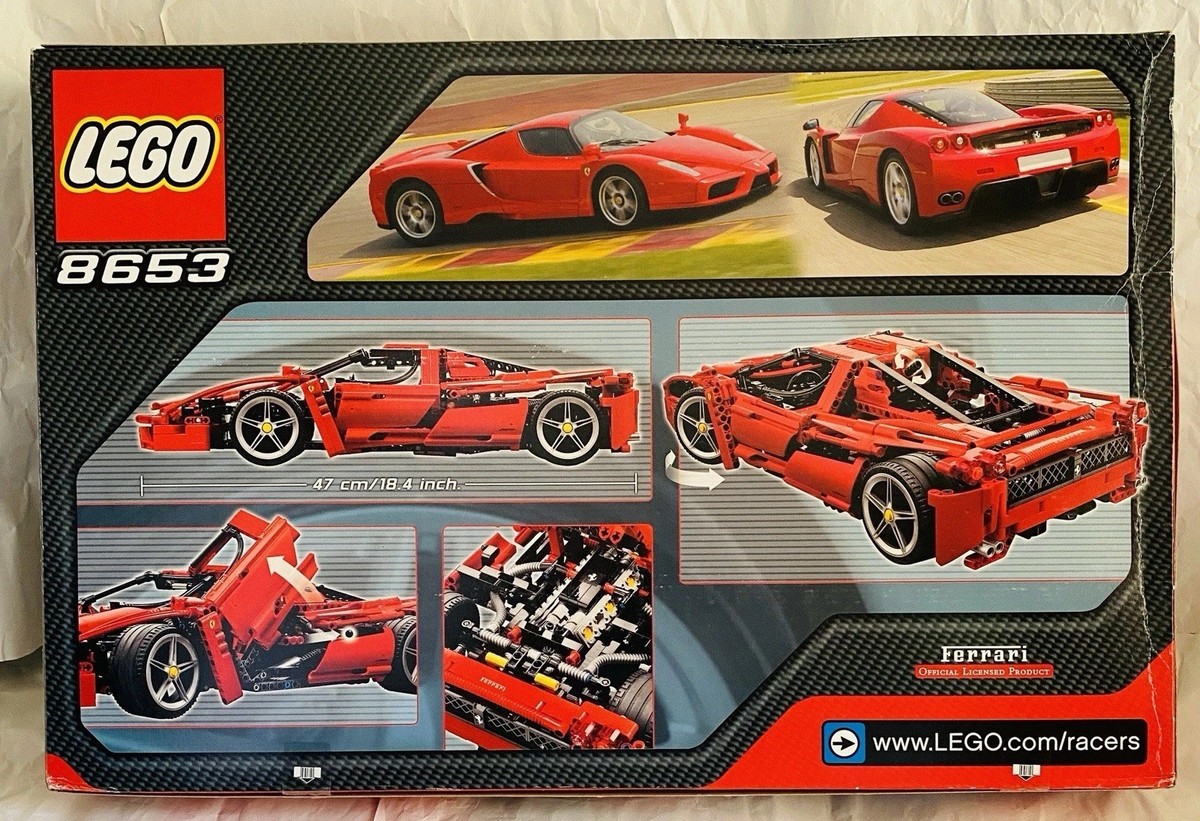 LEGO Racers: 8653 Enzo Ferrari 1:10 Unopened Box Damaged Tape