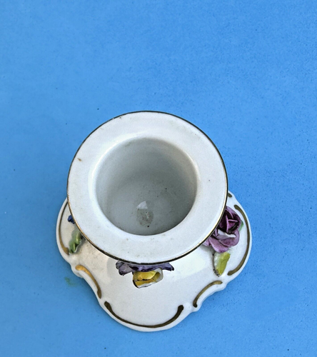 Vintage Von Schierholz Porcelain Candle Holder - Picture 4 of 9