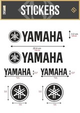 2X Yamaha Logo Stickers Decals Motorbike Motorcycle Fuel Tank Fairing Helmet