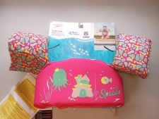 Speedo Swim Star Learn To Swim Aid/Life Jacket Girls 30-50lb US Coast Guard Appr