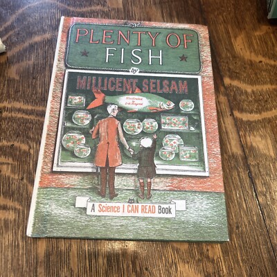 VINTAGE: PLENTY OF FISH by Millicent Selsam A Science I Can Read Book 1960 Ed