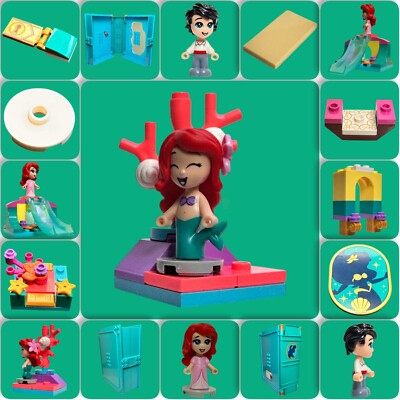 Lego 43176 Figuren aus Ariel die Meerjungfrau Märchenbuch AUSWÄHLEN   #L49
