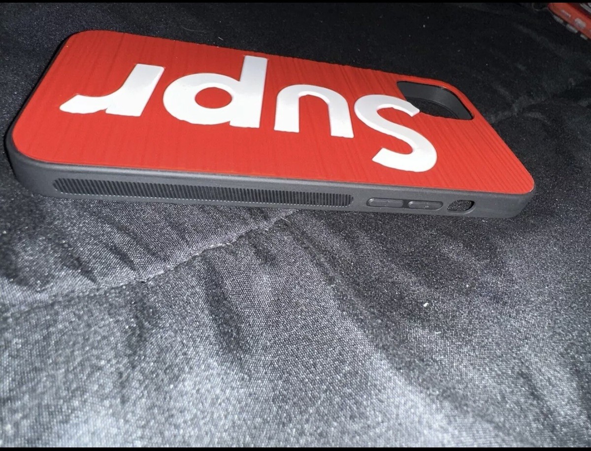 Supreme - supreme iPhone8 plusケース レッド Supreme - supreme シュプリーム iPhone 8 plusケース 赤18FW