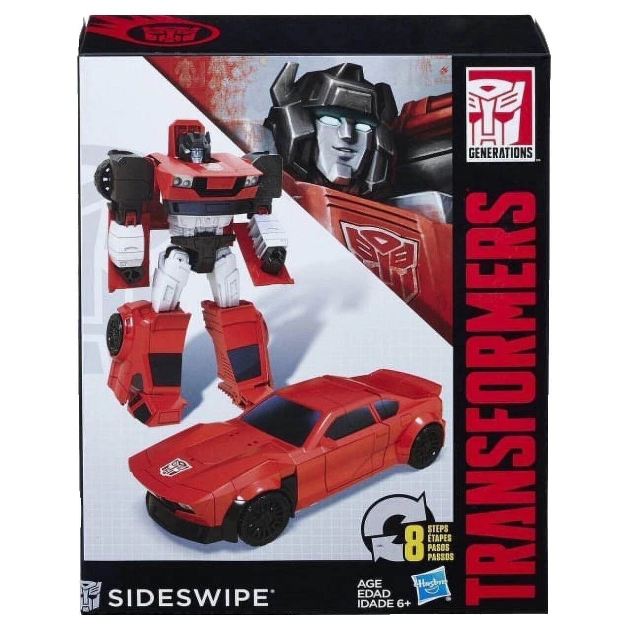 Sideswipe figuras de ação de Plástico e Acessórios