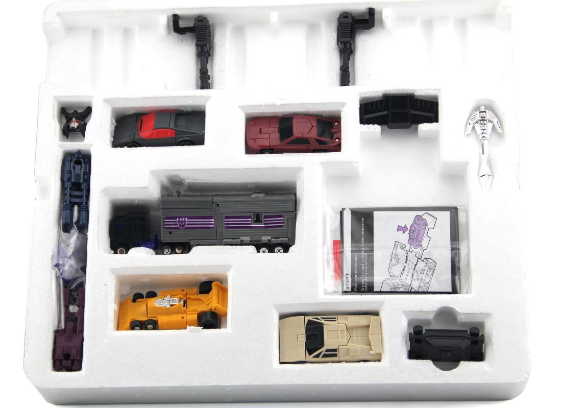 In Stock New  TRANSFORMR Toy G1 Reissue Menasor Stunticon Action Figure w/Box