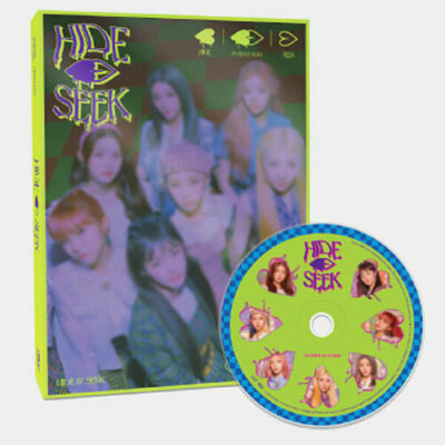 PURPLE KISS HIDE & SEEK 2nd Mini Album HIDE CD+Foto Buch+2 Karte+Fold Poster+etc