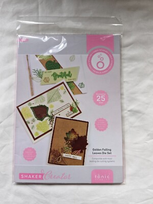 Tonic Studios Golden Falling Leaves Stanzenset - 5148e NEU