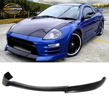 Fits 00-02 Mitsubishi Eclipse SS Style Front Bumper Lip Spoiler Wing PU