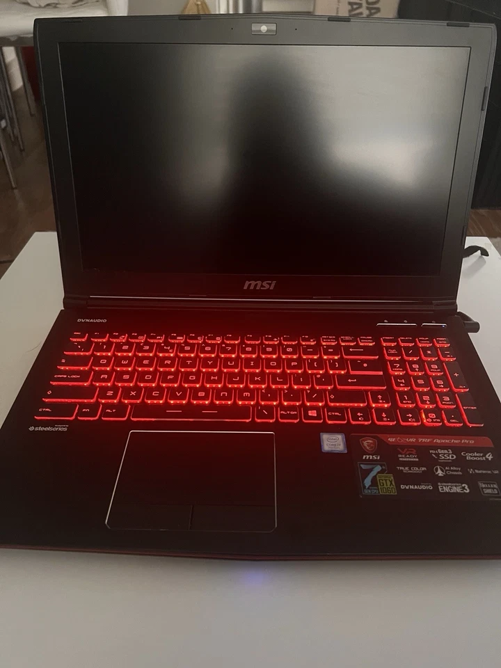 MSI Apache Pro GE62VR 7RF 15 Gaming Laptop Intel Core i7 16GB 512GB SSD GTX 1060 - Image 3 of 3