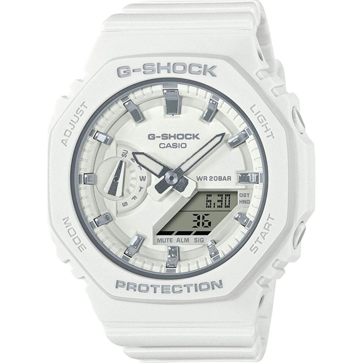 G-Shock GMAS2100- 1A Analog/Digital- 42 inch - Clear Watch-NEW GMAS2100GA1A | G-SHOCK ANALOG-DIGITAL Black | CASIO main image 3