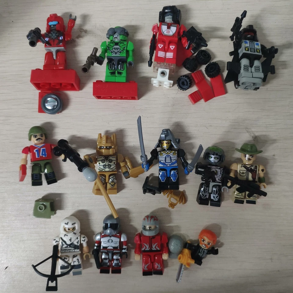 KRE-O Transformers Robot Soldier Knight GI Joe KREON Buliding Toys - Your Choice - Image 4 of 4