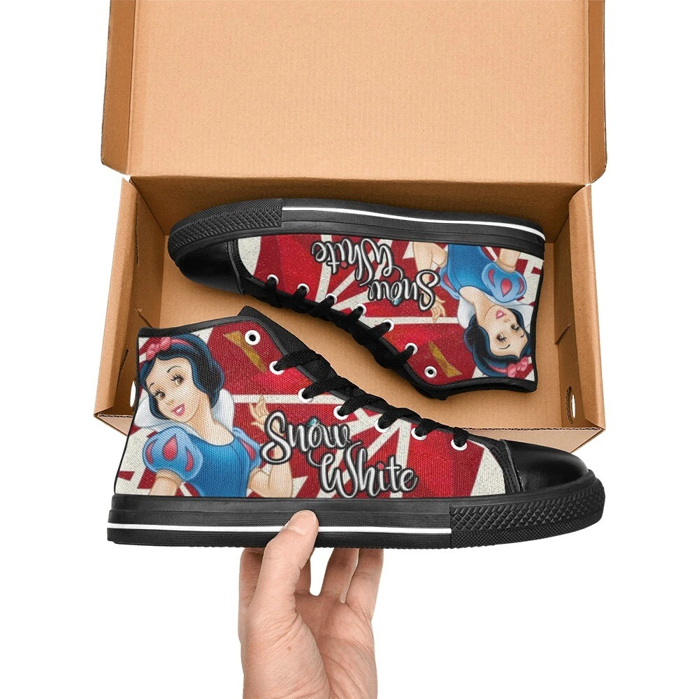 Snow White High Top Sneakers