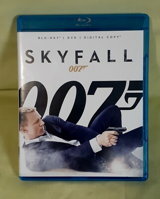 Skyfall Blu-Ray DVD 2 Disc Set James Bond 007 Daniel Craig 883904285410 ...