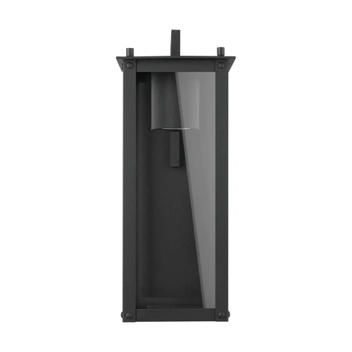 Capital Lighting 934611-GL Black Hunt Single Light 15"H Outdoor Wall Sconce - Picture 1 of 4